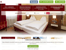 Tablet Screenshot of hotel-4jahreszeiten.at